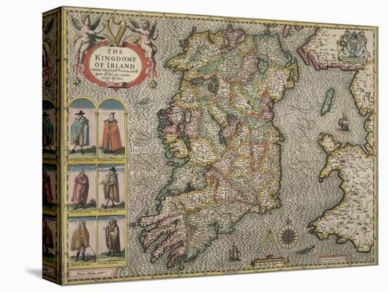 Map Of Ireland-null-Premier Image Canvas