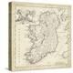 Map of Ireland-T. Jeffreys-Stretched Canvas