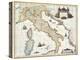 Map Of Italy, 1631-Johannes Blaeu-Premier Image Canvas