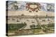 Map of Kampen, Netherlands, from Civitates Orbis Terrarum-null-Premier Image Canvas