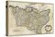 Map of Kent-Robert Morden-Premier Image Canvas