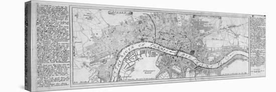 Map of London, 1700-Augustae Vindelicorum-Premier Image Canvas