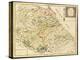 Map of Marca Anconetana and Fermana, Bologna, Italy, 1831-null-Premier Image Canvas