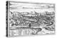 Map of Montpellier, from Civitates Orbis Terrarum by Georg Braun-Joris Hoefnagel-Premier Image Canvas