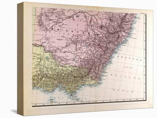 Map of New South Wales, 1872-null-Premier Image Canvas