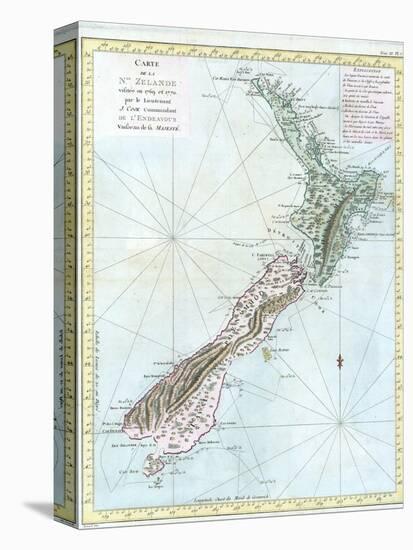 Map of New Zealand-null-Premier Image Canvas