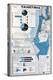 Map of Palestine Showing the Increase in Jewish Population Between 1934 and 1956-null-Premier Image Canvas