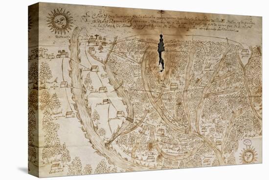 Map of Panama, the Land of Cayapa, Yatino and Yambas, 1597-null-Premier Image Canvas