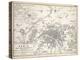 Map of Paris and its Environs, Published by William Blackwood and Sons, Edinburgh and London, 1848-Alexander Keith Johnston-Premier Image Canvas