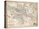 Map of Paris at the Outbreak of the French Revolution, 1789, Published by William Blackwood and?-Alexander Keith Johnston-Premier Image Canvas