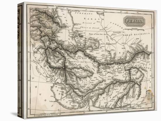 Map of Persia-null-Premier Image Canvas