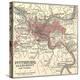Map of Pittsburg, Now Spelled Pittsburgh (C. 1900)-Encyclopaedia Britannica-Stretched Canvas