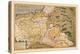 Map of Poland and Eastern Europe-Abraham Ortelius-Stretched Canvas