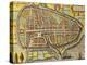 Map of Rotterdam, Netherlands, from 'Civitates Orbis Terrarum', 1540-90-null-Premier Image Canvas