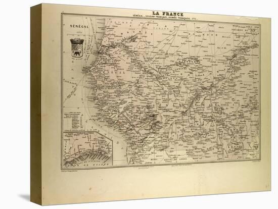 Map of Senegal Sudan and Guinea 1896-null-Premier Image Canvas