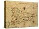 Map of Sicily Region, Detail from Portolan Chart-null-Premier Image Canvas