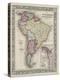 Map of South America showing its political divisions from Mitchell's new general atlas, 1863-Samuel Augustus Mitchell-Premier Image Canvas