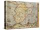 Map of Southern America from Cosmographie by Andre Thevet, 1502-1590-null-Premier Image Canvas