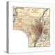 Map of St. Louis (C. 1900), Maps-Encyclopaedia Britannica-Premier Image Canvas