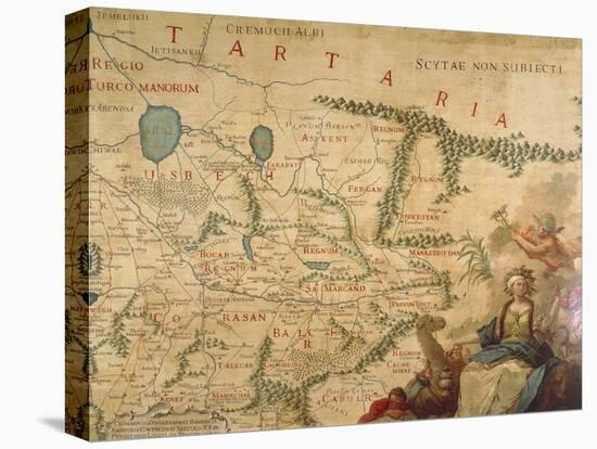 Map of Tartary, 1540 and Francesco Grisellini, 1761-Gian Lorenzo Bernini-Premier Image Canvas