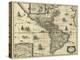 Map of the Americas, 1640-Science Source-Premier Image Canvas