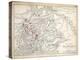 Map of the Battle of Salamanca, Published by William Blackwood and Sons, Edinburgh and London, 1848-Alexander Keith Johnston-Premier Image Canvas