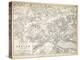 Map of the Battle of Zurich, Published by William Blackwood and Sons, Edinburgh and London, 1848-Alexander Keith Johnston-Premier Image Canvas