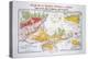 Map of the Loire Region: Bourgueil-null-Premier Image Canvas