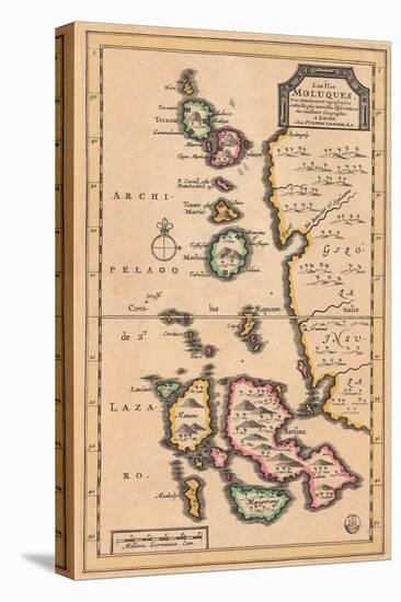 Map of the Molucca Islands (Modern Indonesia), C.1707 (Coloured Engraving)-Pieter Van Der Aa-Premier Image Canvas