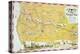 Map of the Old Oregon Trail-American School-Premier Image Canvas