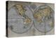 Map of the World-Russell Brennan-Stretched Canvas