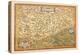 Map of Transylvania-Abraham Ortelius-Stretched Canvas