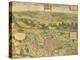 Map of Verona from Civitates Orbis Terrarum-null-Premier Image Canvas