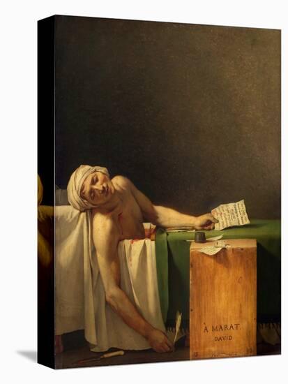 Marat Assassinated (The Death of Marat) by Jacques-Louis David-Fine Art-Premier Image Canvas