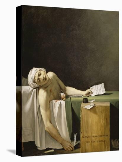 Marat assassiné-Jacques-Louis David-Premier Image Canvas