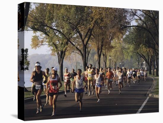 Marathon Race Minneapolis Minnesota, USA-null-Premier Image Canvas