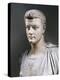 Marble Bust of Roman Emperor Gaius Julius Caesar Augustus Germanicus-null-Premier Image Canvas