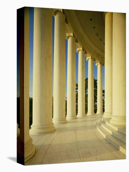 Marble Floor and Columns, Jefferson Memorial, Washington DC, USA-null-Premier Image Canvas