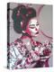 Marble Geisha-Abstract Graffiti-Premier Image Canvas