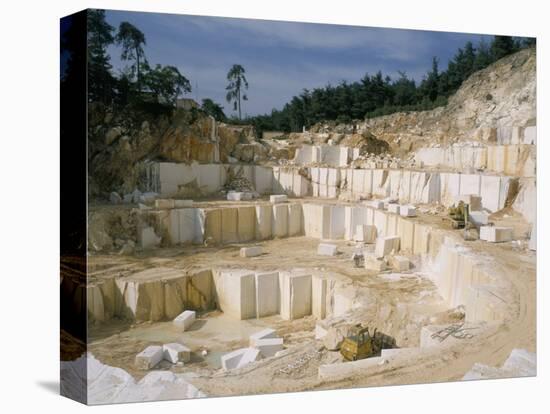 Marble Quarry, Greece-Charles Bowman-Premier Image Canvas