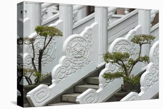 Marble railings in Confucius Temple, Taichung, Taiwan-Keren Su-Premier Image Canvas