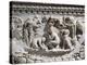 Marble Sarcophagus with Reliefs Representing Divinities and Garlands-null-Premier Image Canvas