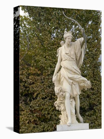 Marble Statue in Gardens, Versailles, France-Lisa S. Engelbrecht-Premier Image Canvas