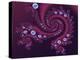 Marbleized Red-Fractalicious-Premier Image Canvas