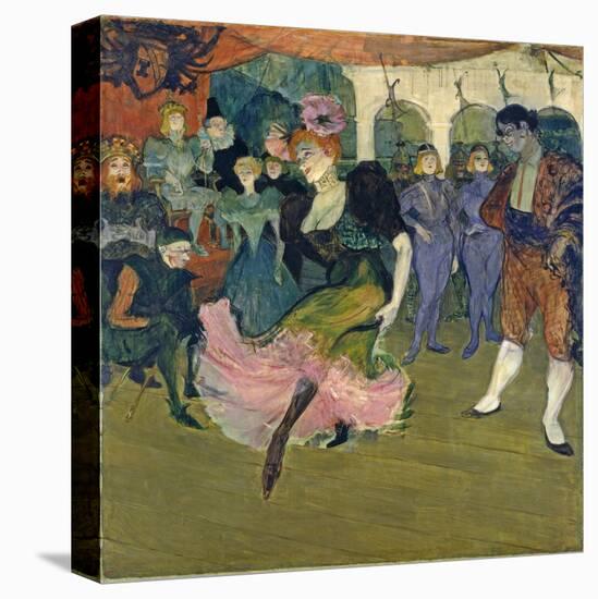 Marcelle Lender Dancing the Bolero in 'Chilperic', 1895-Henri de Toulouse-Lautrec-Premier Image Canvas