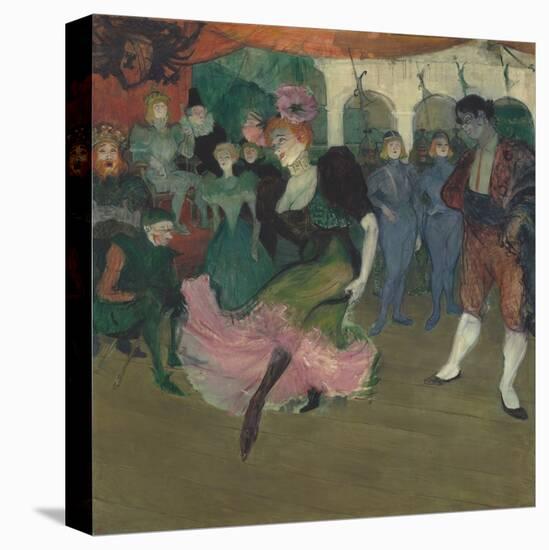 Marcelle Lender Dancing the Bolero in 'Chilperic', by Henri de Toulouse-Lautrec,-Henri de Toulouse-Lautrec-Stretched Canvas