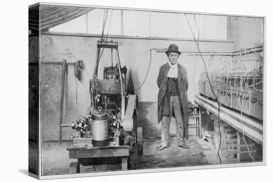 Marcellin Berthelot in His Laboratory in Meudon-Gribayedoff-Premier Image Canvas