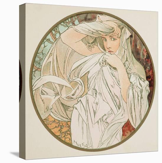 March, 1899 (Detail)-Alphonse Mucha-Premier Image Canvas