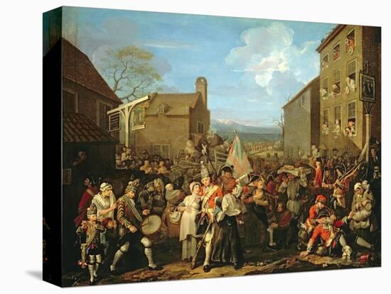 March of the Guards to Finchley, 1750-William Hogarth-Premier Image Canvas