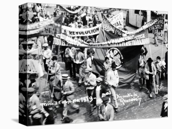March of the Workers, Mexico City, May Day 1929-Tina Modotti-Premier Image Canvas